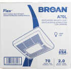Broan 70 CFM 2.0 Sones 120V Bath Exhaust Fan with Light Image 2